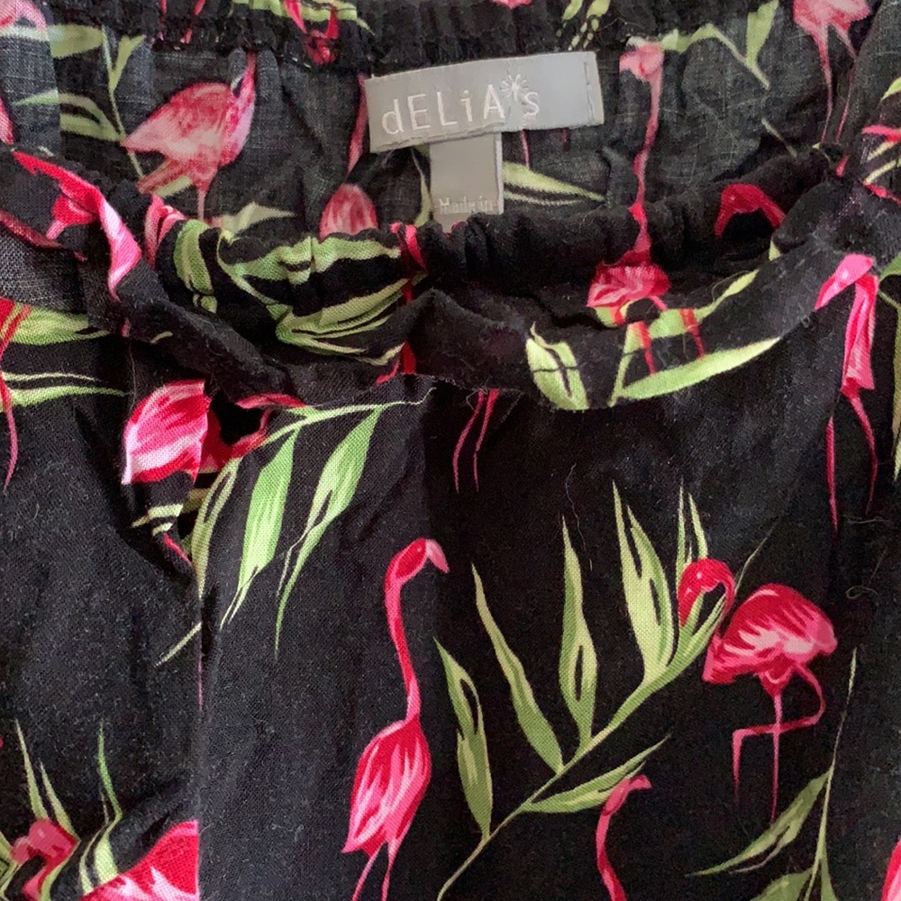 Flamingo Cropped Tank - Picture 2 of 5